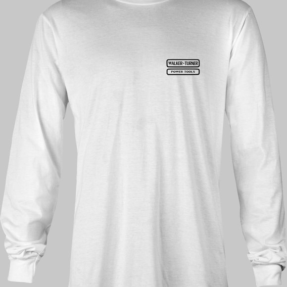 Walker Turner Power Tools Long Sleeve Retro T-Shirt stanley delta jet rockwell - Picture 4 of 6